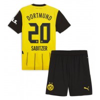 Borussia Dortmund Marcel Sabitzer #20 Replica Home Minikit 2024-25 Short Sleeve (+ pants)